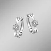 Sale BADER Elegante Creolen mit synth. Zirkonia