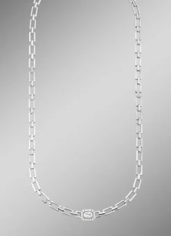 Outlet BADER Elegante Halskette mit synth. Zirkonia