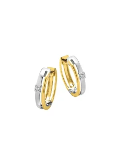 Sale BADER Elegante Klappcreolen mit Brillanten