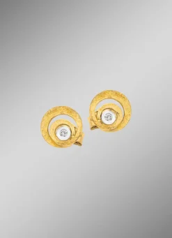 Clearance BADER Elegante Ohrstecker mit Brillant
