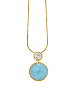 Clearance BADER Elegante Raffinesse: Anhänger mit echtem, blauem Chalcedon
