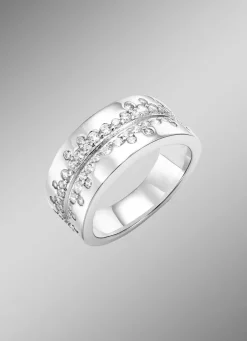 Best BADER Eleganter Damenring mit synth. Zirkonia