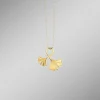 BADER Eleganter Ginkgoblatt-Anhänger