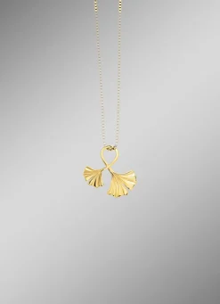 BADER Eleganter Ginkgoblatt-Anhänger