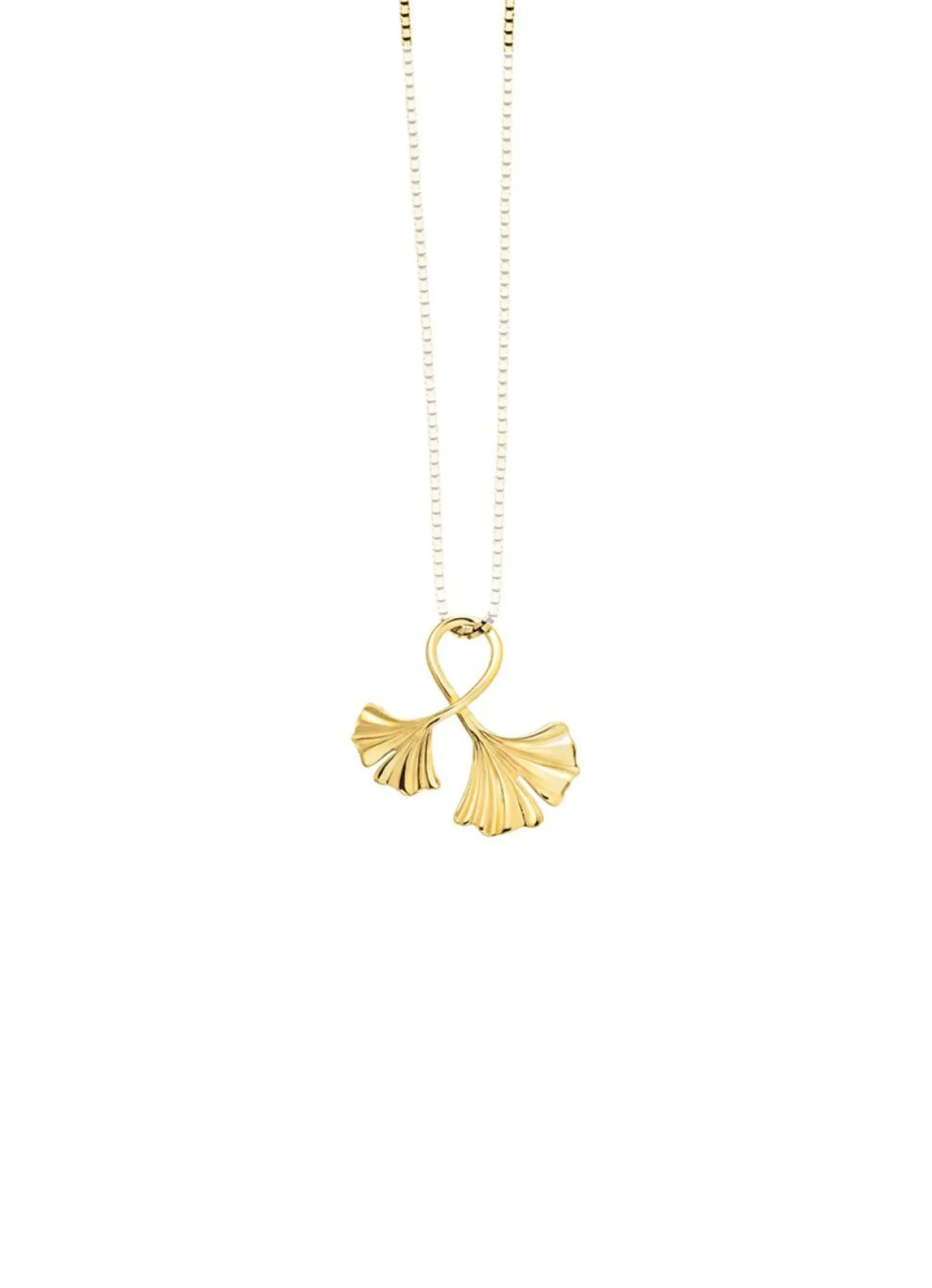 BADER Eleganter Ginkgoblatt-Anhänger