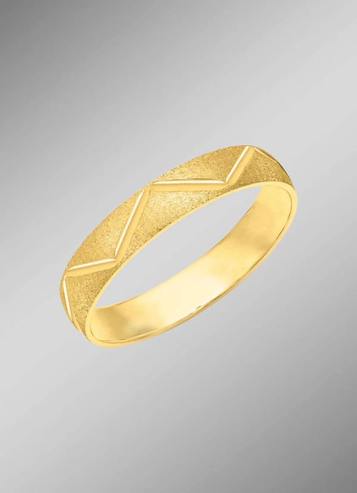 Hot BADER Eleganter Partnerring in vergoldetem Silber 925/- fein