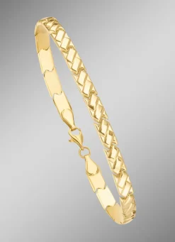 Best BADER Elegantes, glänzendes Armband mit Karabiner