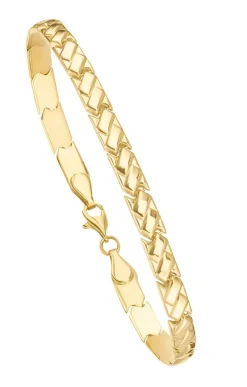 Best BADER Elegantes, glänzendes Armband mit Karabiner