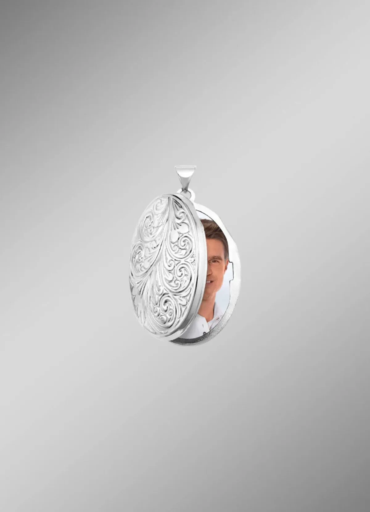 Hot BADER Elegantes Medaillon aus Silber 925/- fein