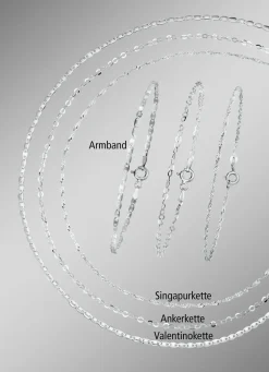 Sale BADER Elegantes 6-teiliges Schmuck-Set aus Silber
