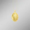 Hot BADER Elegantes, vergoldetes Medaillon aus Silber 925/- fein