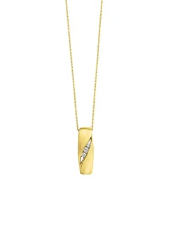Best BADER Eleganz in Gold: Anhänger mit 3 Brillanten