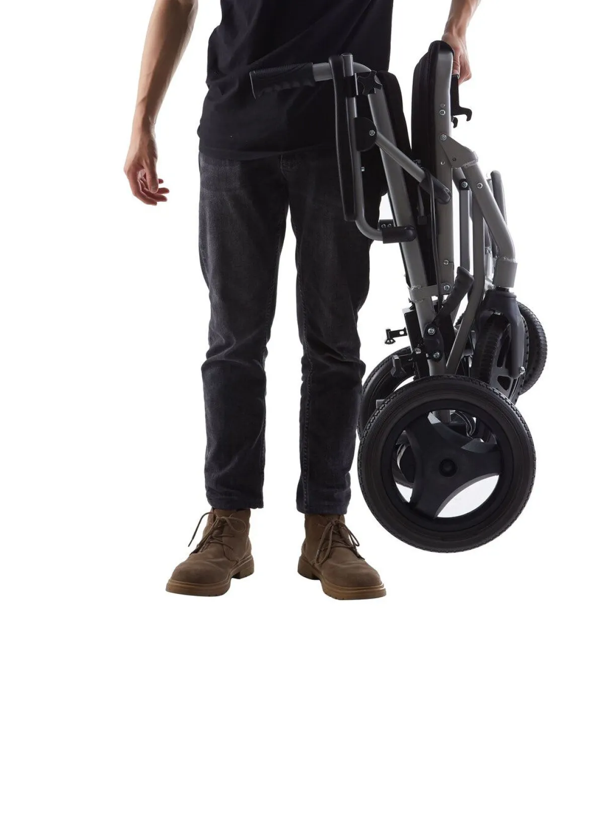 BADER Elektrischer Rollstuhl SCHWARZ