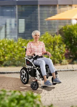 Online BADER Elektrischer Rollstuhl SCHWARZ-WEISS