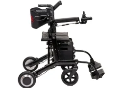 Best BADER Elektrischer Rollstuhl/Rollator 2-in-1 SCHWARZ