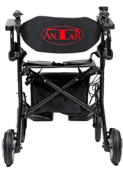 Best BADER Elektrischer Rollstuhl/Rollator 2-in-1 SCHWARZ