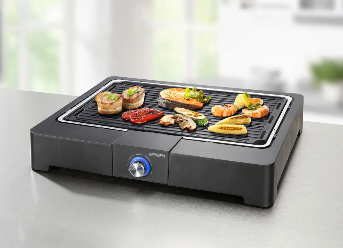 Best VIANIA Elektrogrill von Severin schwarz