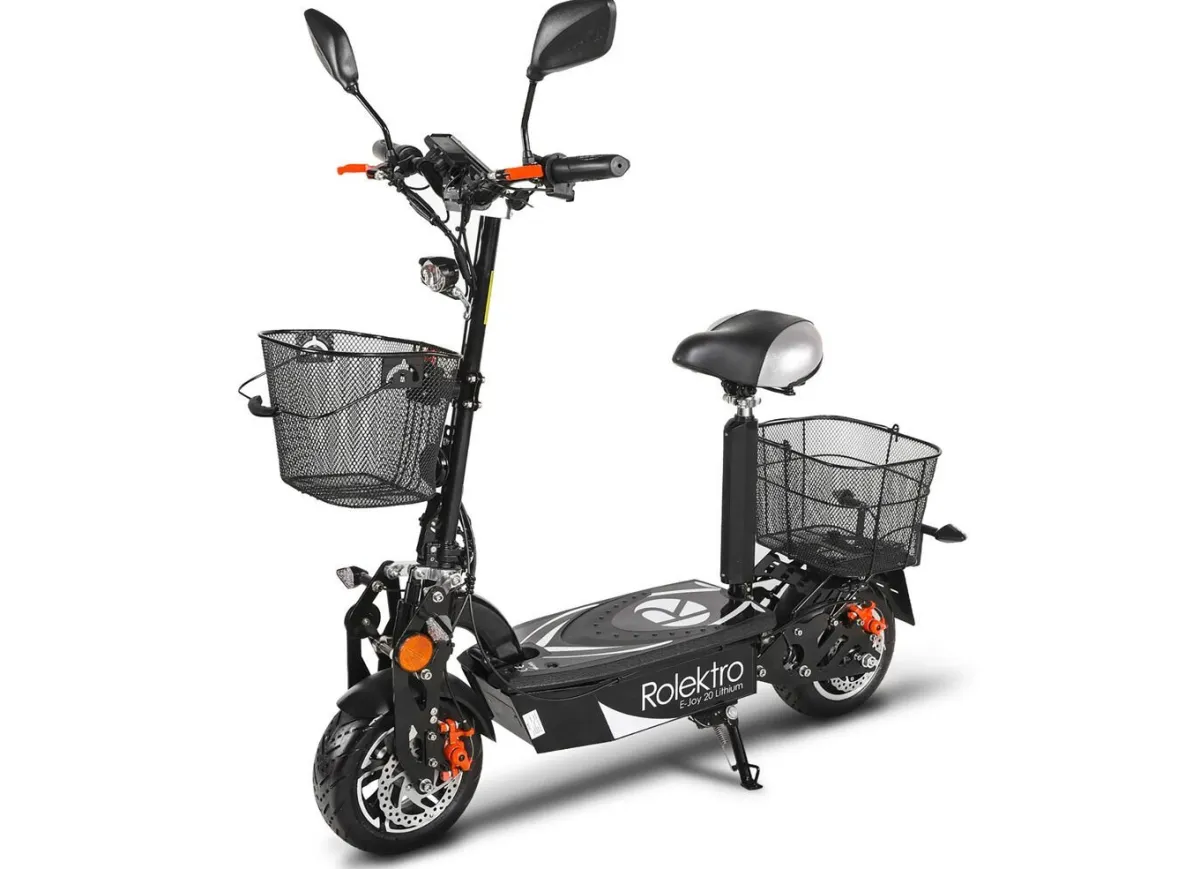 Best BADER Elektroroller E-Joy von Rolektro SCHWARZ