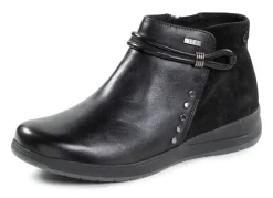Discount ELENA EDEN , atmungsaktive Damen-Boots, Weite H, mit herausnehmbarem Fußbett SCHWARZ