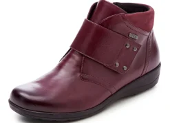 New ELENA EDEN , atmungsaktive Damen-Boots, Weite H, mit Reißverschluss BORDEAUX