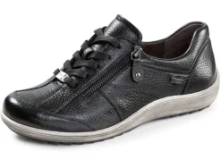 Clearance ELENA EDEN , atmungsaktive Damen-Sneaker, Weite H, mit herausnehmbarem Fußbett SCHWARZ