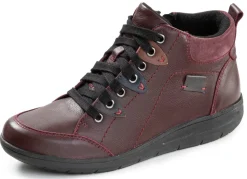 Clearance ELENA EDEN , bequeme Damen-Boots, Weite H, mit herausnehmbarem Fußbett BURGUND