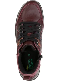 Clearance ELENA EDEN , bequeme Damen-Boots, Weite H, mit herausnehmbarem Fußbett BURGUND