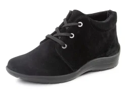 Hot ELENA EDEN , bequeme Damen-Boots, Weite H, mit herausnehmbarem Fußbett SCHWARZ