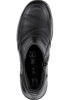 Sale ELENA EDEN , bequeme Damen-Boots, Weite H, mit herausnehmbarem Fußbett SCHWARZ