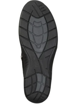ELENA EDEN , bequeme Damen-Boots, Weite H, mit herausnehmbarem Fußbett SCHWARZ