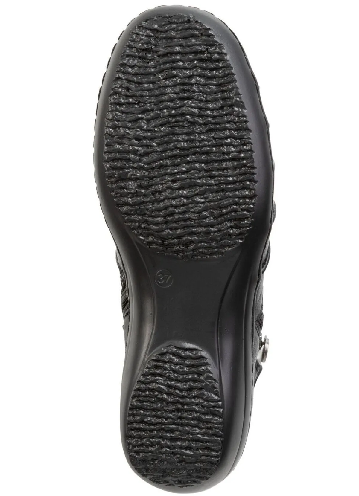 Outlet ELENA EDEN , bequeme Damen-Boots, Weite H, mit herausnehmbarem Fußbett SCHWARZ