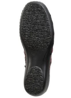 Outlet ELENA EDEN , bequeme Damen-Boots, Weite H, mit herausnehmbarem Fußbett BURGUND