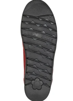 Sale ELENA EDEN , bequeme Damen-Boots, Weite H, mit herausnehmbarem Fußbett DUNKELROT