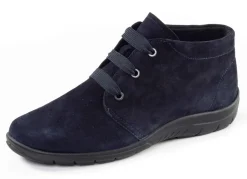 Sale ELENA EDEN , bequeme Damen-Boots, Weite H, mit herausnehmbarem Fußbett MARINE