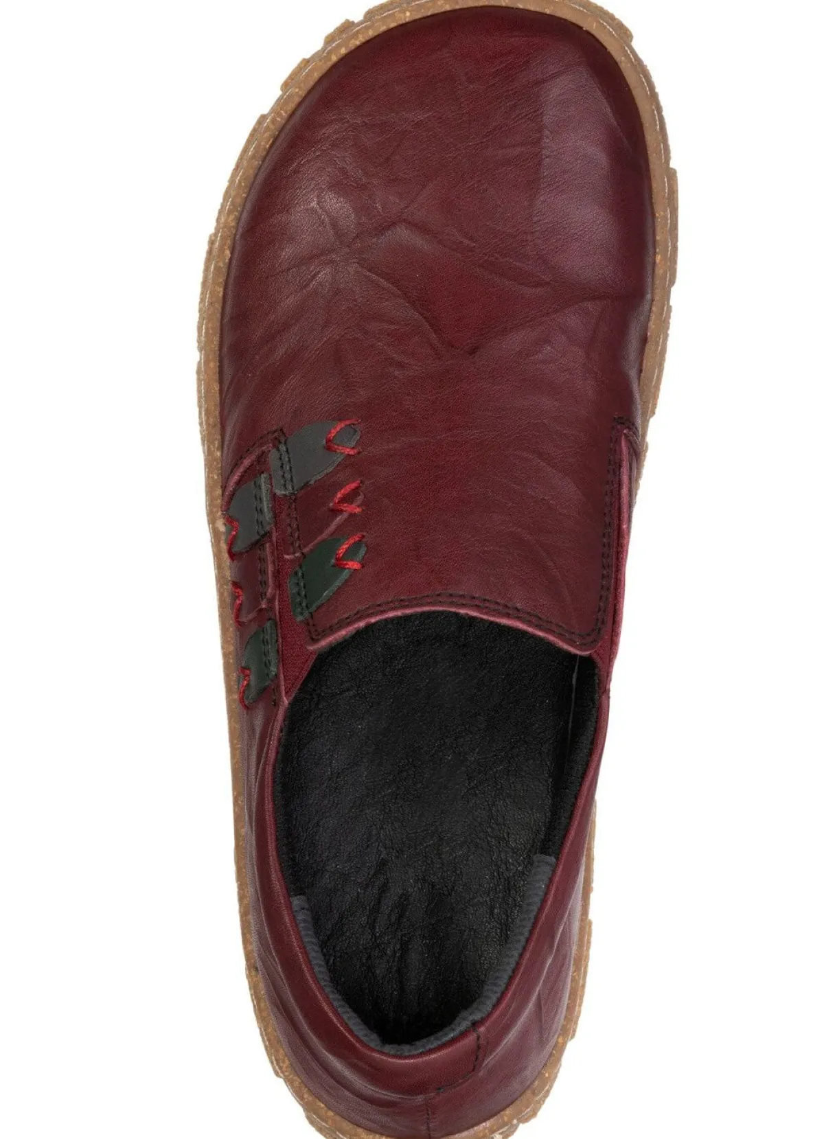 Online ELENA EDEN , bequeme Damen-Barfußschuhe, Weite G, mit herausnehmbarem Fußbett BURGUND
