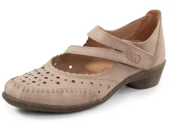 Sale ELENA EDEN , bequeme Damen-Pumps, Weite H, mit herausnehmbarem Fußbett TAUPE