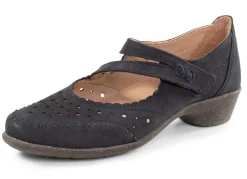 Outlet ELENA EDEN , bequeme Damen-Pumps, Weite H, mit herausnehmbarem Fußbett DUNKELBLAU