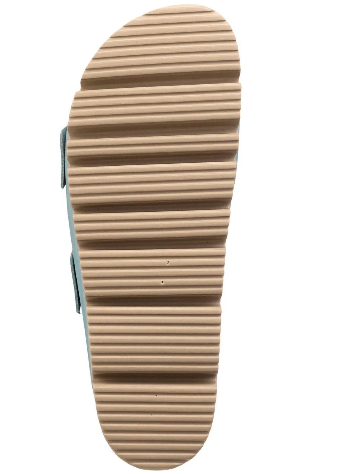 Discount ELENA EDEN , bequeme Damen-Pantoletten, Weite H, mit Klettspange HELLBLAU