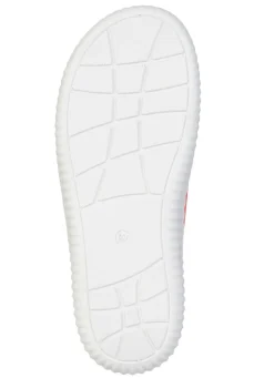 Clearance ELENA EDEN , bequeme Damen-Pantoletten, Weite H, mit herausnehmbarem Fußbett HELLROT