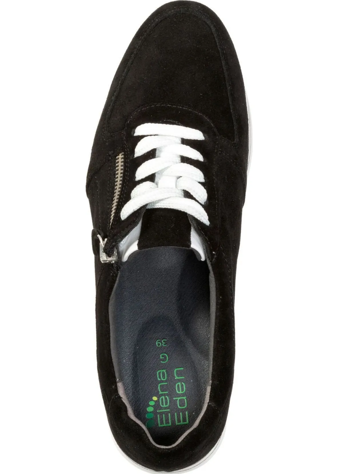 Discount ELENA EDEN , bequeme Damen-Sneaker, Weite G, mit herausnehmbarem Fußbett SCHWARZ
