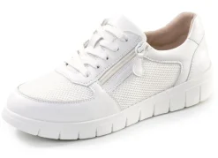 Discount ELENA EDEN , bequeme Damen-Sneaker, Weite H, mit herausnehmbarem Fußbett WEISS