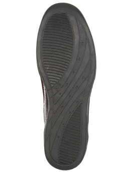 Clearance ELENA EDEN , bequeme Damen-Slipper, Weite H, mit herausnehmbarem Fußbett BURGUND