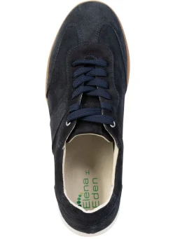 ELENA EDEN , bequeme Damen-Sneaker, Weite H, mit herausnehmbarem Fußbett MARINE