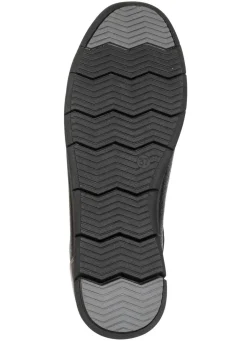 Clearance ELENA EDEN , bequeme Damen-Sneaker, Weite G, mit herausnehmbarem Fußbett SCHWARZ-SILBER