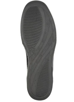 Online ELENA EDEN , bequeme Damen-Slipper, Weite H, mit herausnehmbarem Fußbett SCHWARZ