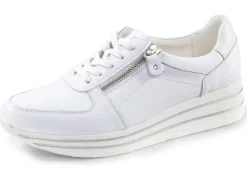 Online ELENA EDEN , bequeme Damen-Sneaker, Weite G, mit herausnehmbarem Fußbett WEISS