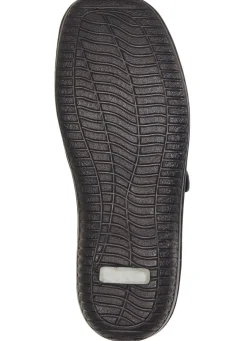 Sale ELENA EDEN , bequeme Damen-Slipper, Weite G, mit herausnehmbarem Fußbett MARINE