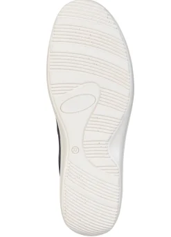 New ELENA EDEN , bequeme Damen-Slipper, Weite H, mit herausnehmbarem Fußbett MARINE