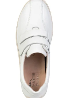 Sale ELENA EDEN , bequeme Damen-Slipper, Weite H, mit herausnehmbarem Fußbett WEISS