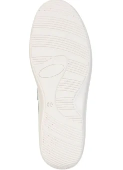 Sale ELENA EDEN , bequeme Damen-Slipper, Weite H, mit herausnehmbarem Fußbett WEISS